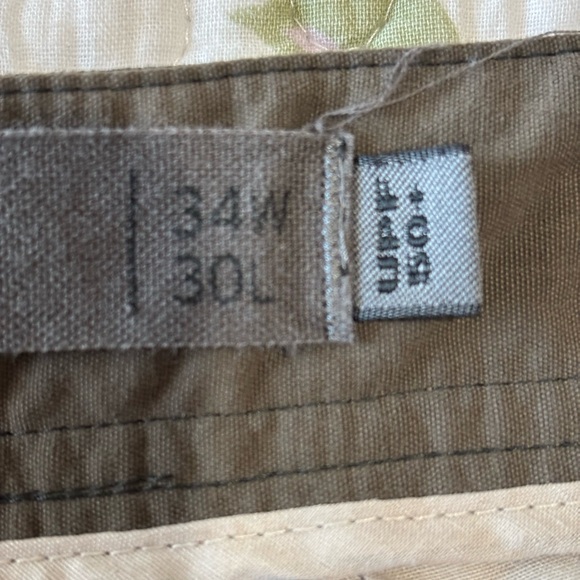 REI Men's Nylon Hiking Pants Gorpcore Outdoor UPF 40 Charcoal Gray 34x30 - Picture 3 of 9